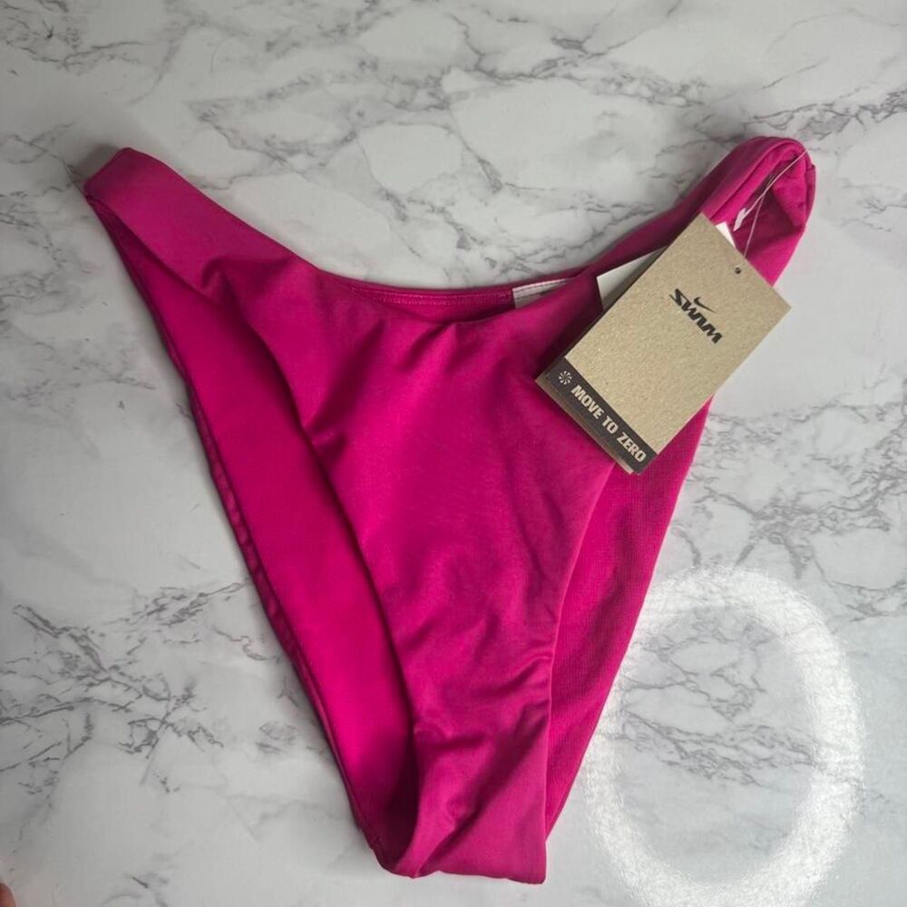 Nike Women's Pink Bikini-and-tankini-bottoms